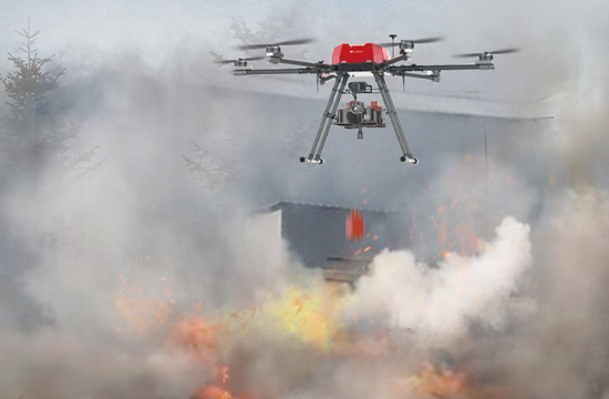 森林消防無人機的應用場景