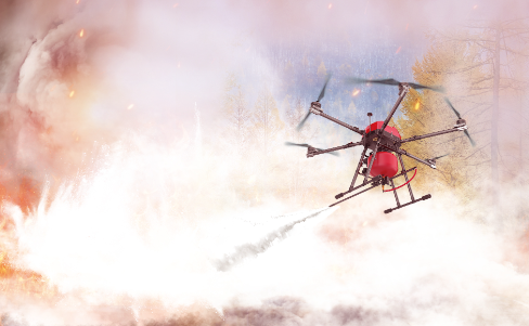 華科爾滅火無人機